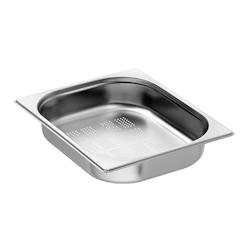 Bartscher Bac Gastro GN 1/2 Perforé Inox - Profondeur 65 mm - 4 L - FourniResto - A102065_0