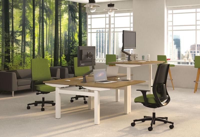 Bureau bench assis debout Flex Up_0