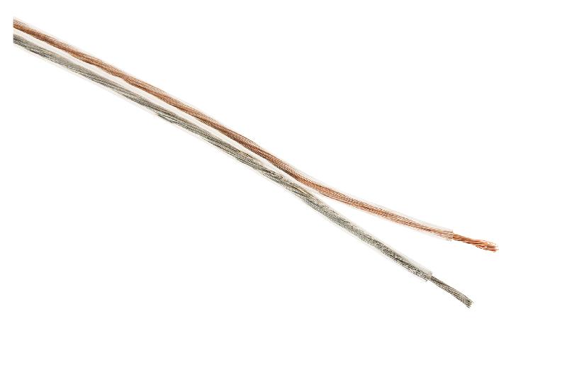 Câble HI-FI 2x 1,5mm² Transparent - 25m - Usage intérieur - Marque Zenitech_0