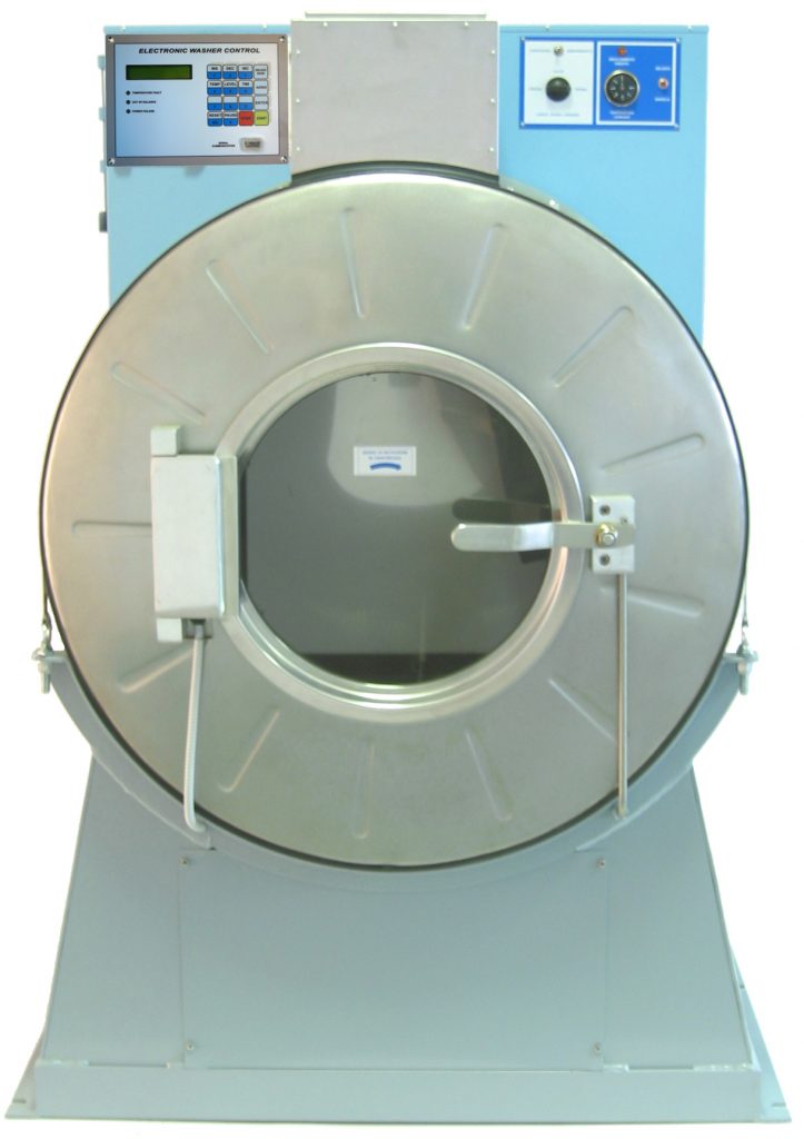 Machine à laver 30 kg robuste et fiable, programmable pas par pas - Essorage 400 à 500 tr/min_0