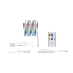 Paulmann MaxLED 1000 Strip LED Full-Line COB Kit de base  1,5m   17W 1038lm/m 896 LEDs/m RGBW+ 48VA 71200 - argenté métal 71200_0