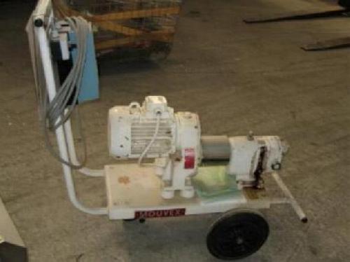 Pompe de transfert Mouvex ES150J 600M - moteur BBC 0,75 kW 220/380V d'occasion_0