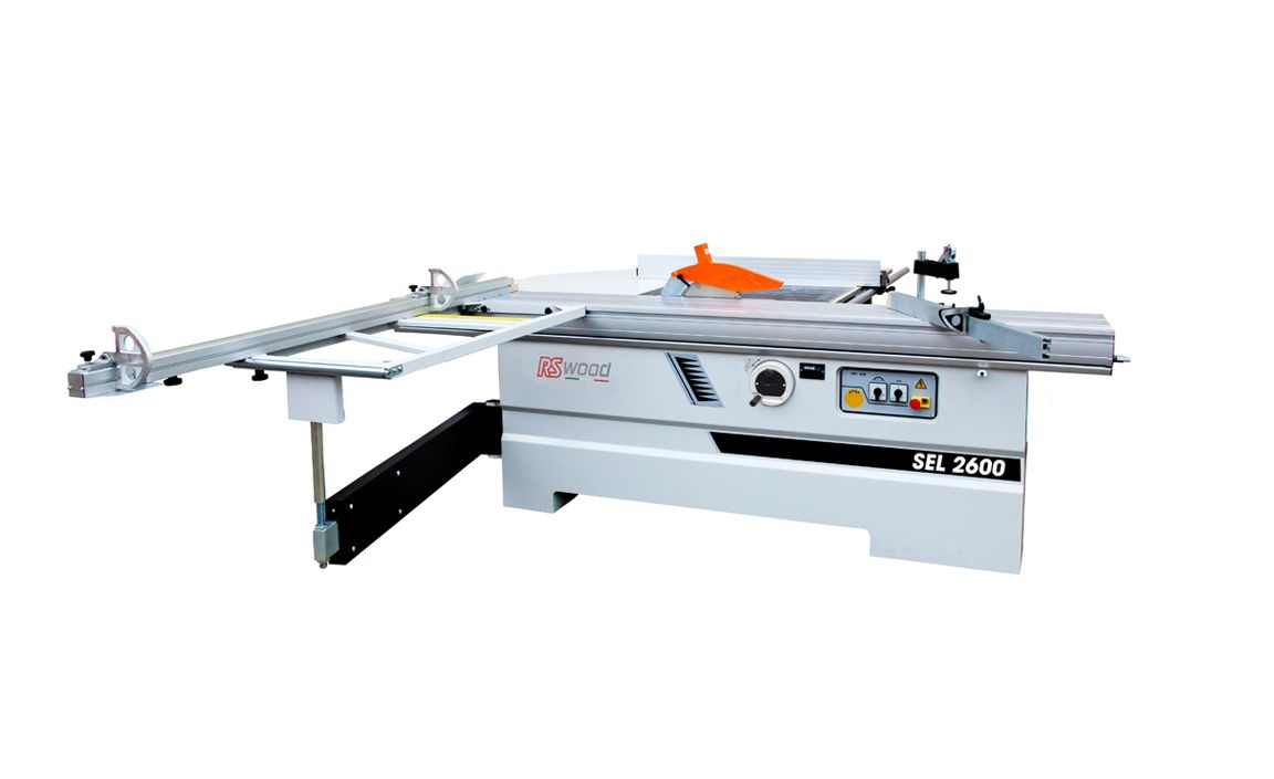 SEL2600 - Scie à format RS Wood S.R.L. - Chariot 2600 mm - Puissance 4 HP - Poids 600 kg_0