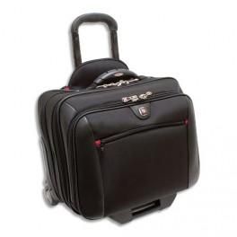 WENGER PILOT CASE TROLLEY POTOMAC EN POLYPROPYLÈNE, NYLON ET PVC NOIR - DIM. L40,7 X H34,3 X P20,3 CM