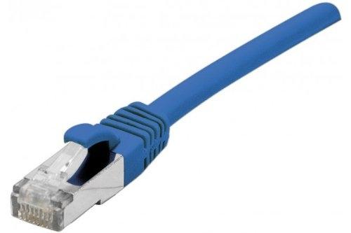 Câble RJ45 15m - FTP Cat6 Snagless Bleu LSOH - Contacts plaqués or_0