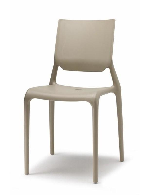 Chaise Vana - coque en polypropylène recyclable renforcé fibre de verre_0