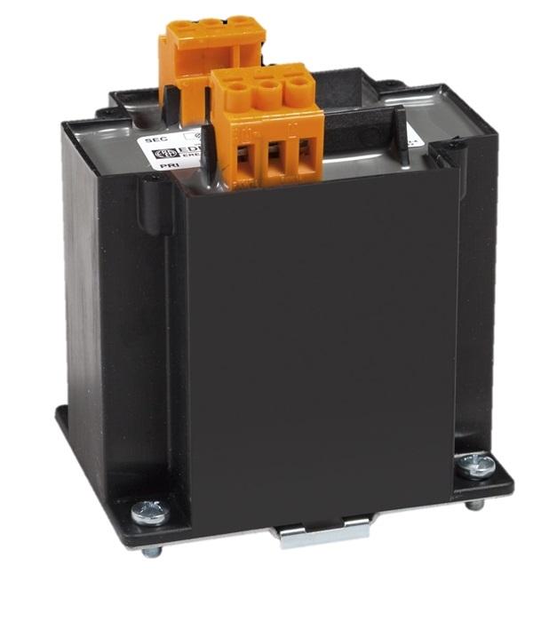 Transformateur monophasé de protection EDR 230TI100 - IP20 - 100VA - Rail DIN_0