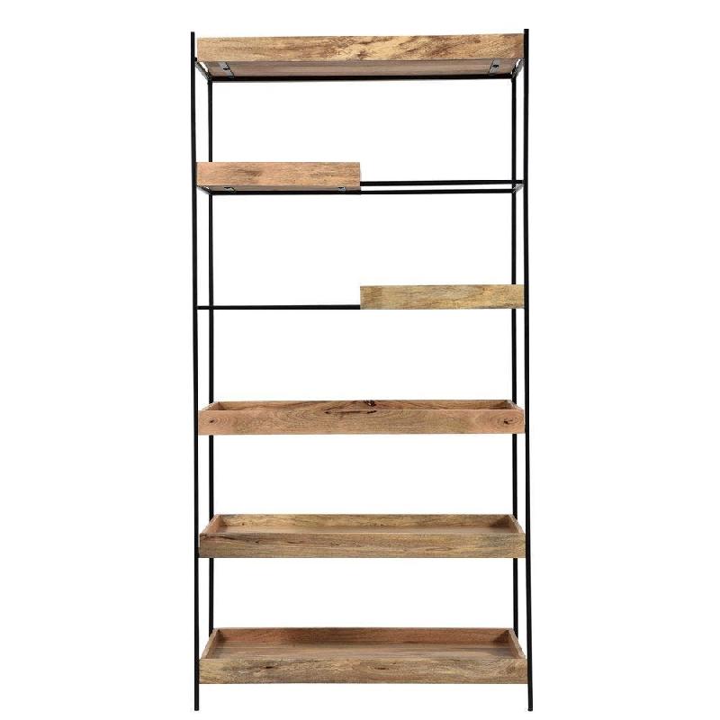 Etagère Portland 6 niveaux L89 x P40 x H178 cm_0