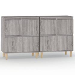 Helloshop26 - Buffet bahut commode armoire meuble de rangement organisateur cuisine salle de séjour salons lot de 2 sonoma 60 x 35 x 02_0036964 - 300_0
