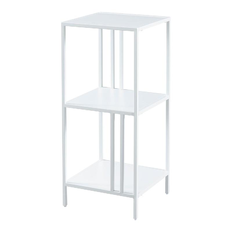 Helloshop26 - Étagère autoportante acier 80 x 35 x 35 cm blanc 03_0006953 - 3001854082720_0