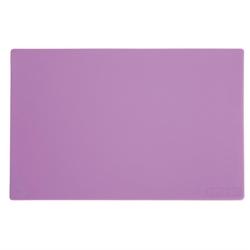 Planche à découper standard basse densité Hygiplas - violet matière synthétique GL295_0