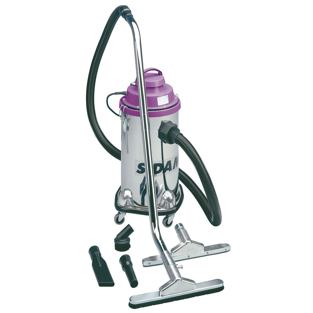 Jet 30 - Aspirateur poussière et eau - Sidamo - Cuve inox - 22L - Filtre Classe M - 1200W_0
