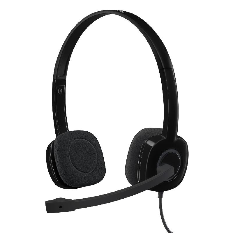 Logitech H151 Stereo Headset Casque multidispositif avec commandes intégrées_0
