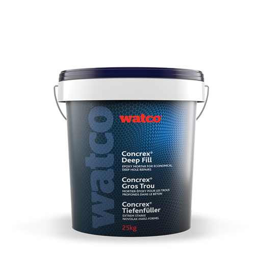 Mortiers de réparation béton - Concrex® Gros Trou 25 kg, résine novolac, pour trous profonds_0