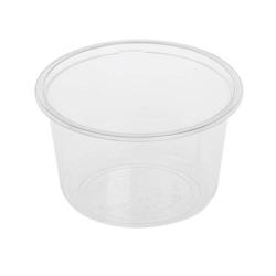 Naturesse Pots deli PLA ø 12,1 x 5,1 cm - 350 ml (1000 unités) - transparent plastique 16405-PV_0