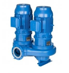 Pompe centrifuge verticale en ligne - e-LNT - Haute efficacité énergétique et robustesse_0