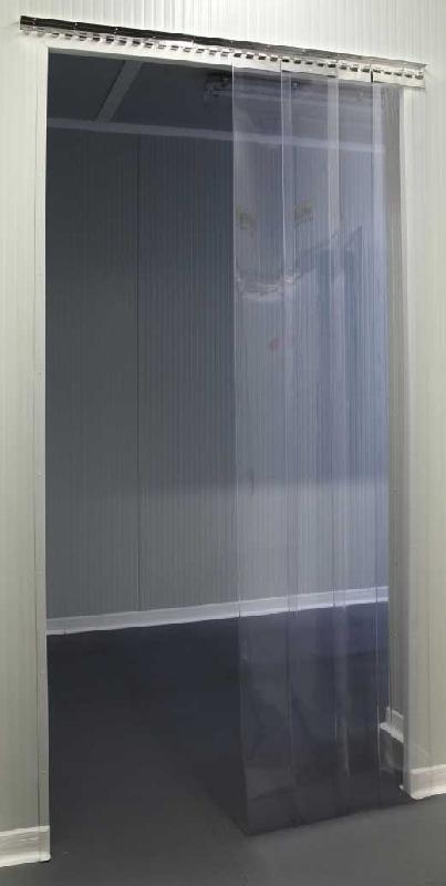 Porte à lanières transparente - Lanières amovibles - Hauteurs 2500 ou 3300mm - Largeur 200mm_0
