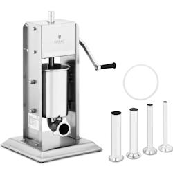 Royal Catering - Royal Catering Poussoir À Saucisse Machine A Viande Manuel Vertical Bourreuse Embosseuse Charcuterie Main RCWV-3L (Volume 3 l, - 425_0