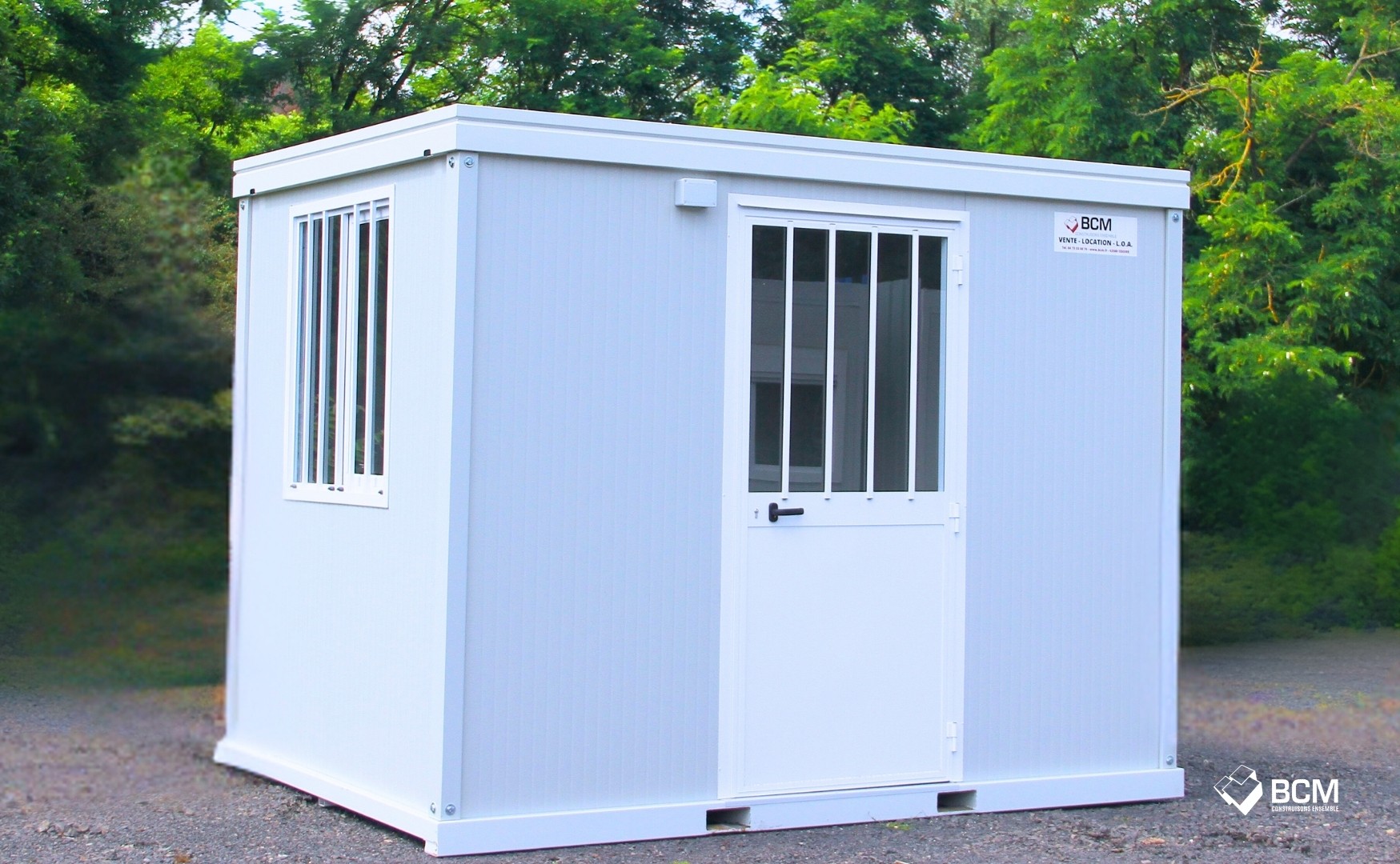 Cabane de chantier modulaire et personnalisable de 6.84 m² - ACCESS Z310 - Disponible en achat ou en location courte/longue durée_0