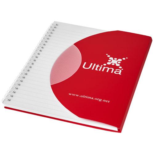 Cahier Curve A5 - 25, 50 ou 100 feuilles vierges - Couverture incurvée en polypropylène_0