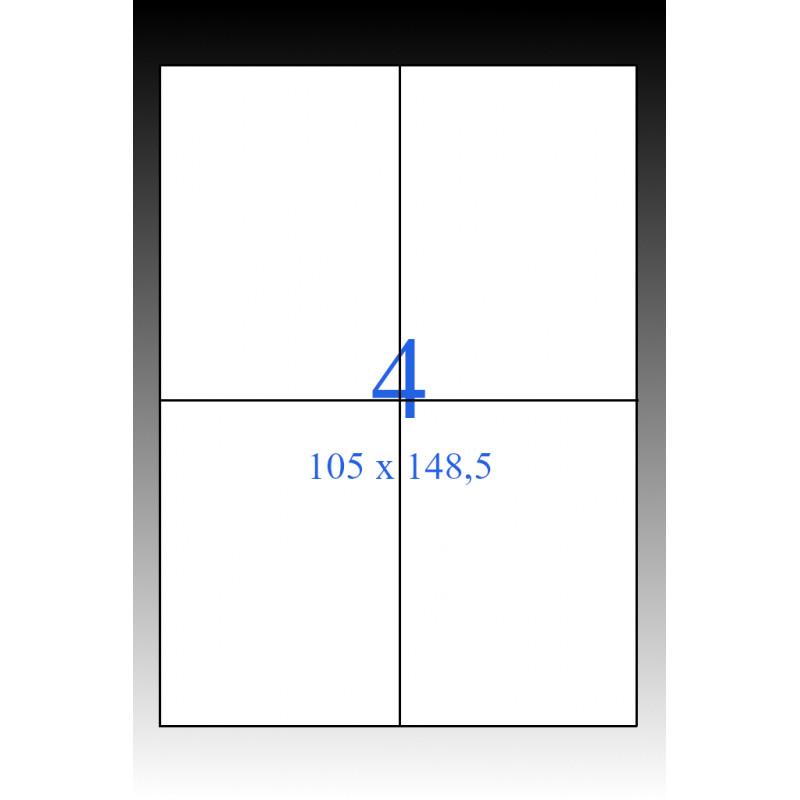 Etiquette adhésive a4 - 4etp04-01_0