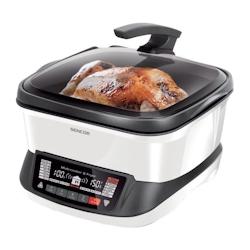 Friteuse Multifonctionnelle - Sencor - Sfr 9400wh - 1800 W - 4,8 L - Blanc - 8590669361441_0
