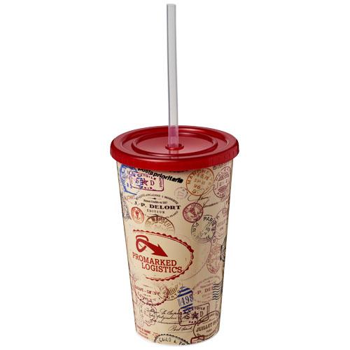 Gobelet publicitaire à double paroi Brite-Americano® 350 ml - isotherme et design tout en couleur_0