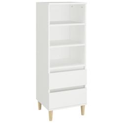 Helloshop26 - Buffet bahut commode armoire meuble de rangement organisateur cuisine salle de séjour salon haut 40 x 36 x 110 cm bois 02_0032447 - 300_0