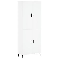 Helloshop26 - Buffet bahut commode armoire meuble de rangement organisateur cuisine salle de séjour salon haut 69,5 x 34 x 180 cm 02_0032586 - 300021_0