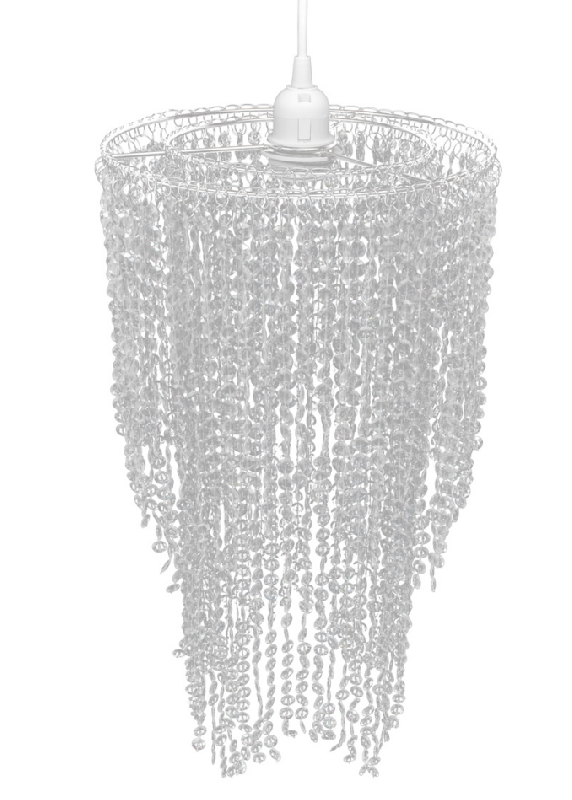Lustre plafonnier suspendu lampe moderne cristal 50 cm 2402008