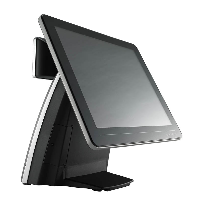 Caisse tactile METPOS Highline HL-1015S - Design moderne, système fanless, Intel Atom D525, 15'' TFT-LCD_0