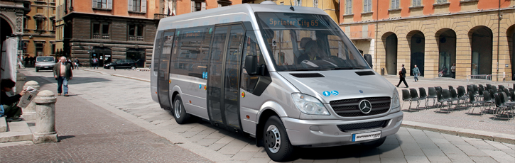 Minibus Mercedes-Benz - Sprinter City - Rentabilité et souplesse d'utilisation_0