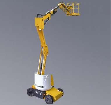 Nacelle élévatrice automotrice articulée HA 12 IP Haulotte - 12m de hauteur de travail, 230kg de capacité, énergie 48V_0