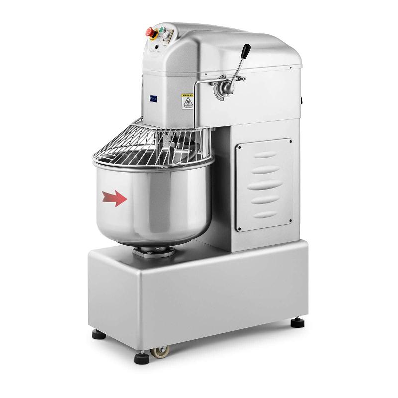 PÉTRIN PROFESSIONNEL BOULANGERIE PIZZA SPIRALE MONOPHASÉ PÉTRISSEUSE (2 100 WATTS, 45 LITRES, QUANTITÉ MAX. DE FARINE : 13,5 KG) 14_0004821_0