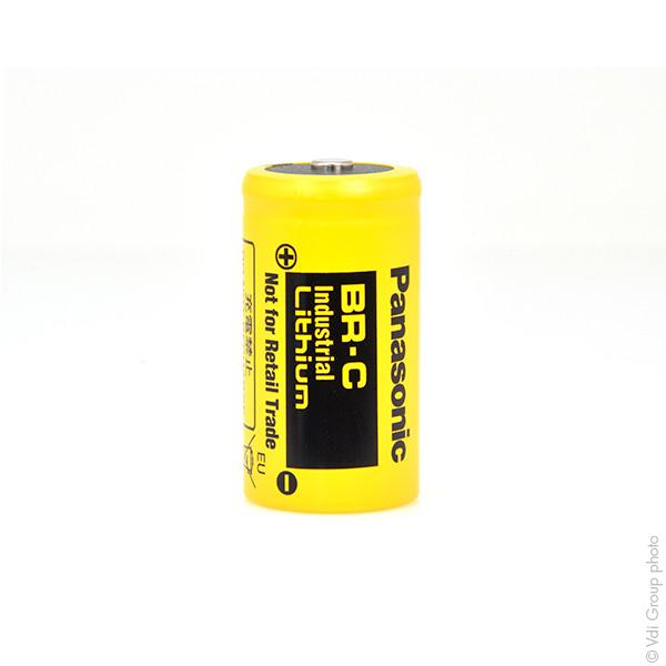 Pile lithium BR-C 3V 5Ah FT - Panasonic - Haute densité énergétique et longue durée de vie_0