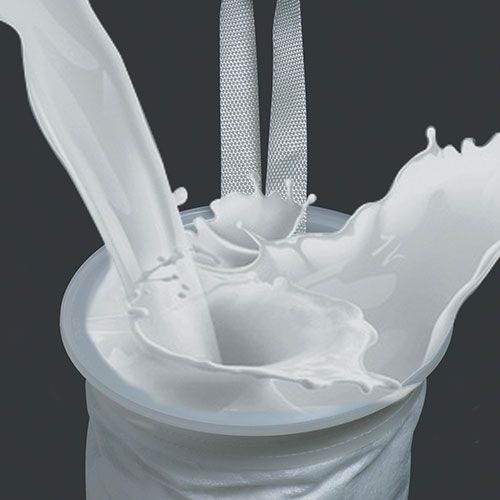 Poches alimentaires - médias de filtration d'eau - feutre polypropylène ou polyester, monofilament nylon, HP - conformité Directive Européenne 1935/2004_0