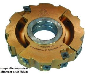 PORTE-OUTILS A FEUILLURER  D.160  MM EXTENSIBLE DE 30 A 60 MM ELISTAR