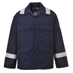Portwest - Veste de travail BIZFLAME PLUS Bleu Marine Taille L - L bleu textile 5036108258222_0