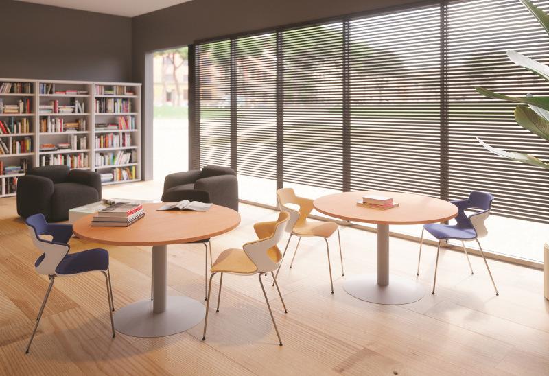 Table ronde pied tulipe - 100-cm_0
