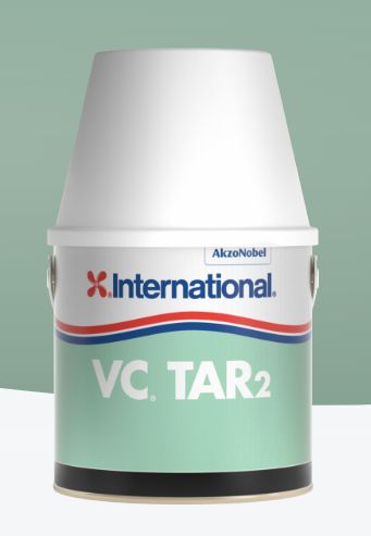 Vc tar2 - Primaire époxydique auto-lissant - International - Très étanche pour zones immergées - Tous supports sauf bois - Prévention osmose_0