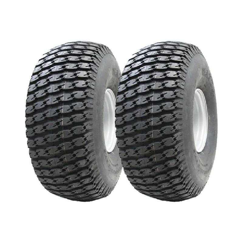 22.5x10.00-8 4 stud 4 inch PCD rim, Grass tyre for John Deere Gator. - lot de 2_0