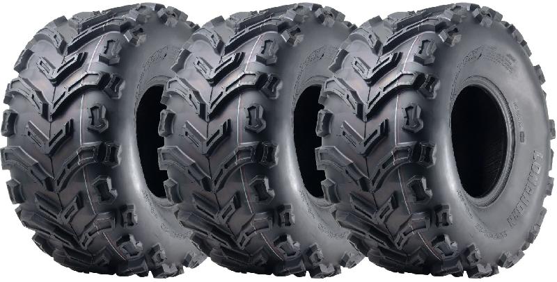 25x12.00-10 Quad ATV Tyre 6ply Journey P3128 E-Marked Road Legal Tire (Set of 3)_0