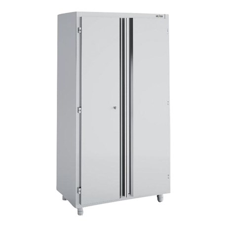 ARMOIRE HAUTE INOX PORTES BATTANTES APB-100