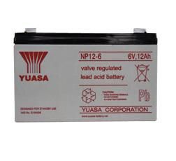 BATTERIE PLOMB 6 V 12 AH YUASA NP12-6