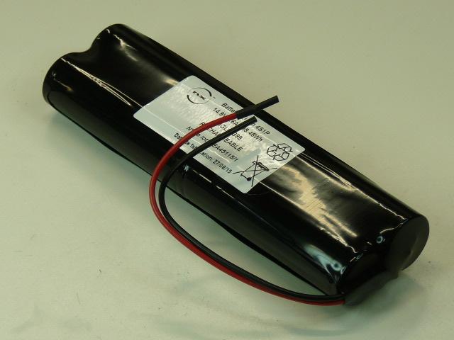 BATTERIE LI-ION 4X ICR-18650 4S1P ST5 14.4V 2.6AH F100_0