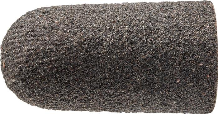 Capuchon abrasif POLICAP D16xH32mm - Granulation 150 - Cône rond noir - Corindon A - PFERD_0