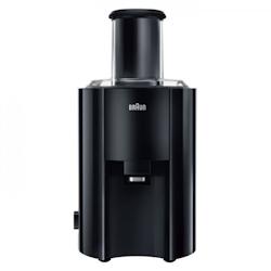 Centrifugeuse - Electrique  BRAUN J300 MultiQuick 3 - Noir - 2 vitesses - Réservoir a pulpe 2L - Systeme de pressage rapide usage non-intensif Braun_0
