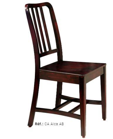 Chaise Alca - assise standard - hauteur 94 cm - largeur 46 cm - hauteur d'assise 55 cm - poids 9 kg_0