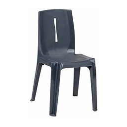 Chaise empilable en polypropylène M2 ou M4 - ROMA - assise pleine ou ajourée, patins antibruit et antidérapants_0