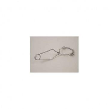 Connecteur Manucroche en acier zingué - Ouverture 110 mm - Diamètre fil 6 mm - EN 362_0